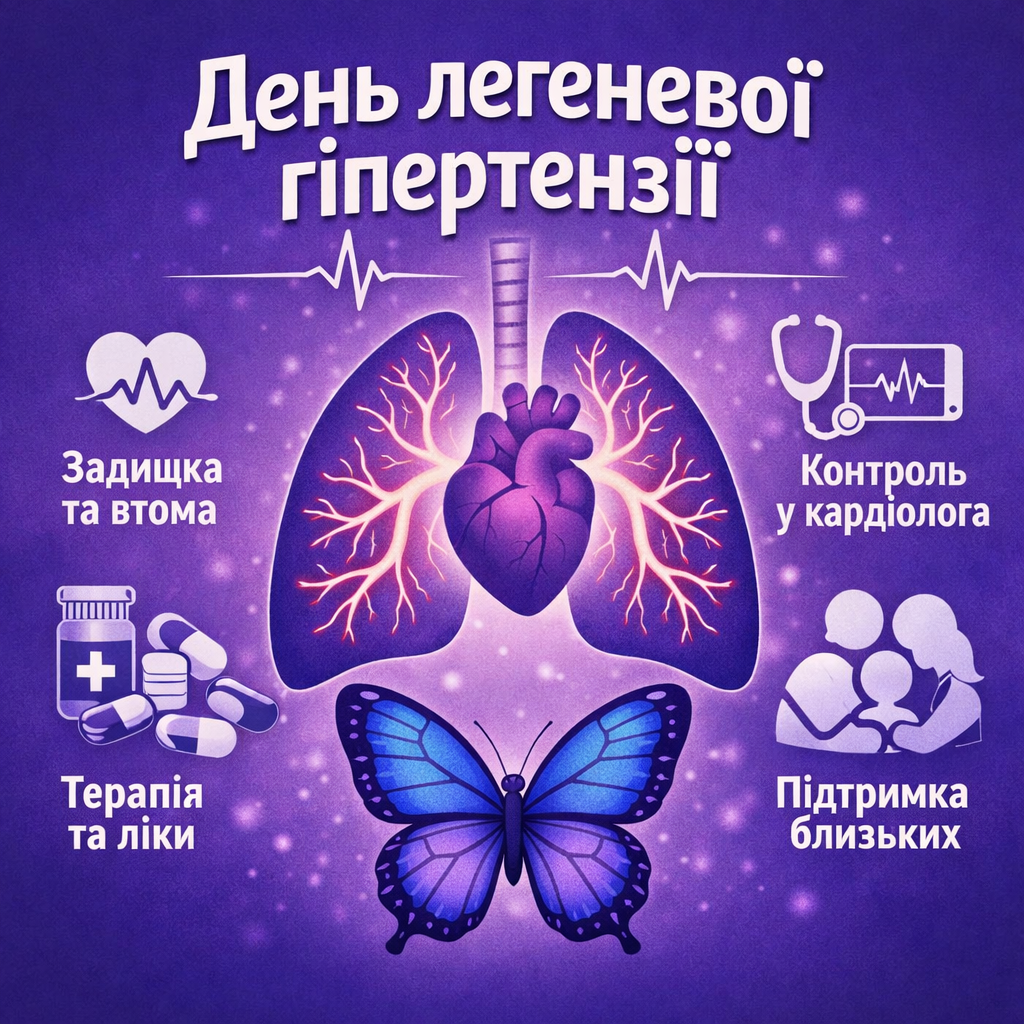 Медичний календар: Міжнародний день легеневої гіпертензії