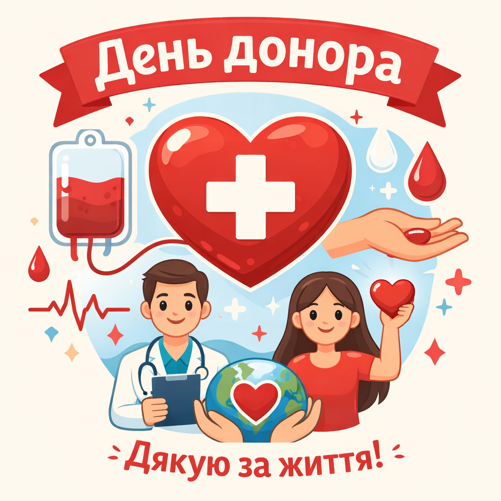 День донора: Інформаційне повідомлення