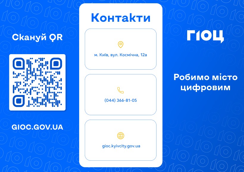 КП ГІОЦ інформує